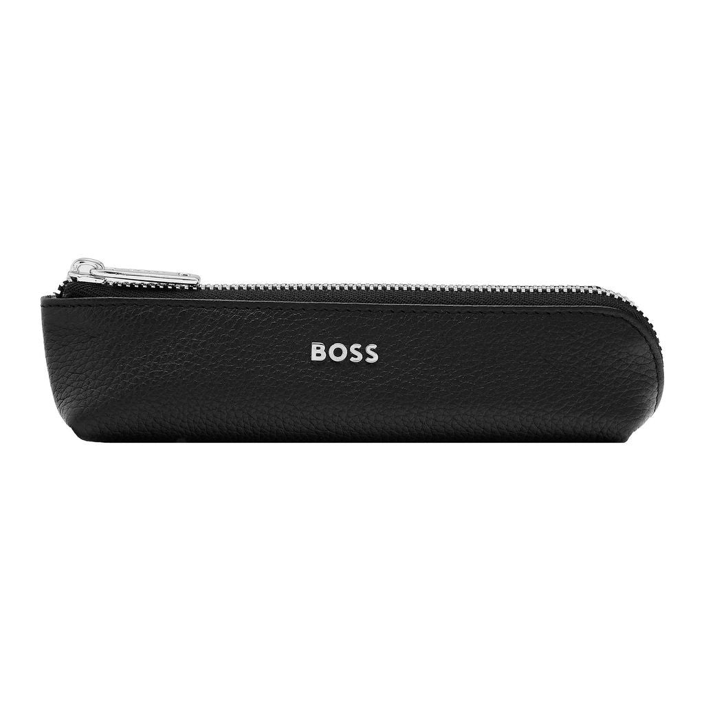Hugo Boss Classic Grained Small Pen Case - Black