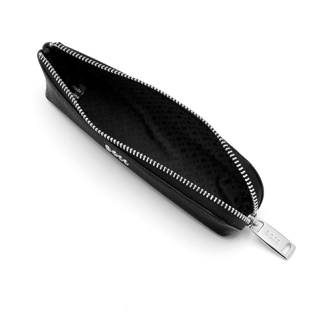 Hugo Boss Classic Grained Small Pen Case - Black