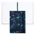 Notebook A5 Tie-dye Flower Navy Lined -Hugo Boss