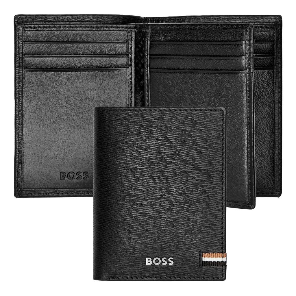 Card holder trifold Iconic Black - Hugo Boss