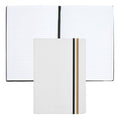 Notebook A6 Iconic White Lined - Hugo Boss