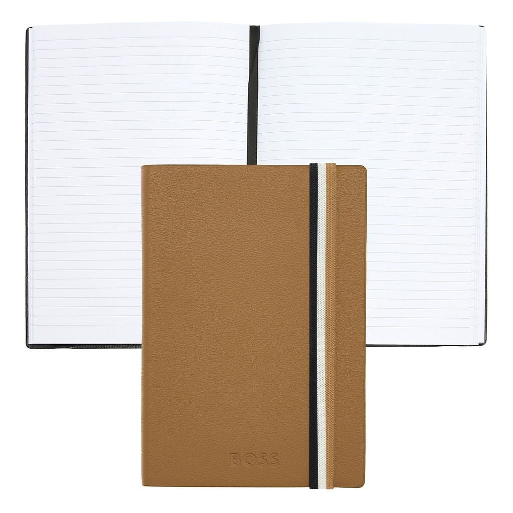 Notebook A6 Iconic Camel Lined - Hugo Boos