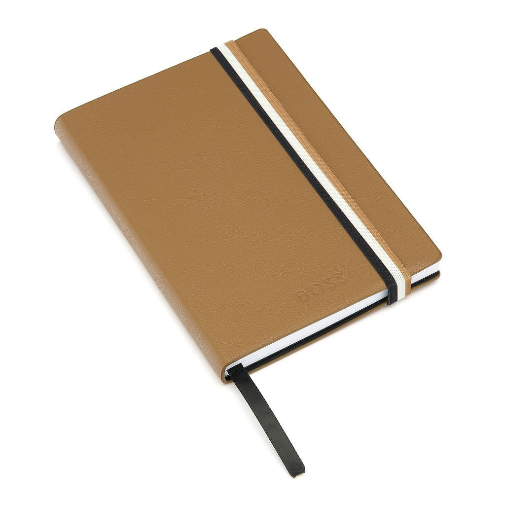 Notebook A6 Iconic Camel Lined - Hugo Boos