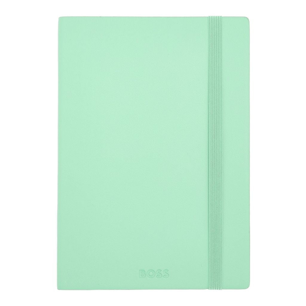 Notebook A5 Pastel Classic Light Green Lined - Hugo Boos