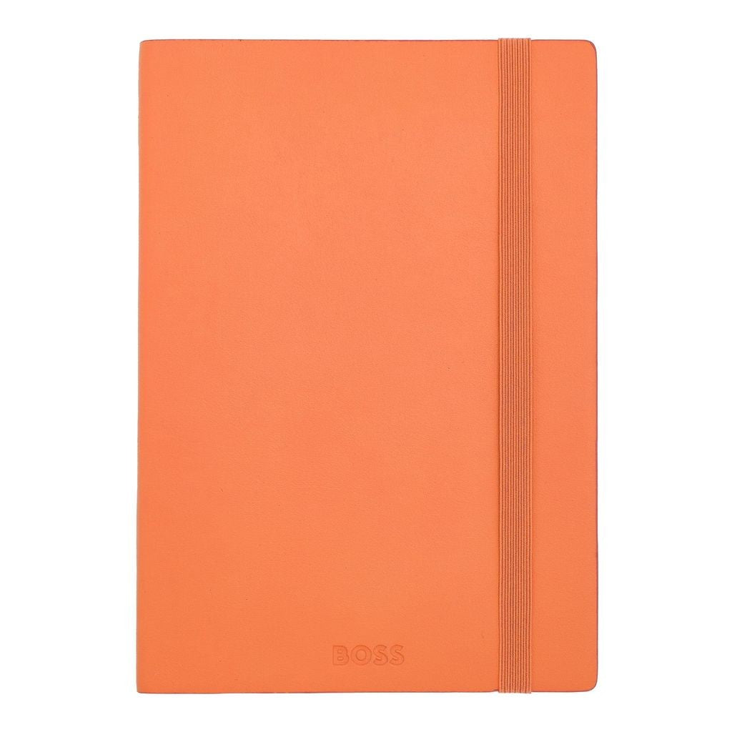 Notebook A5 Pastel Classic Light Orange Lined - Hugo Boos