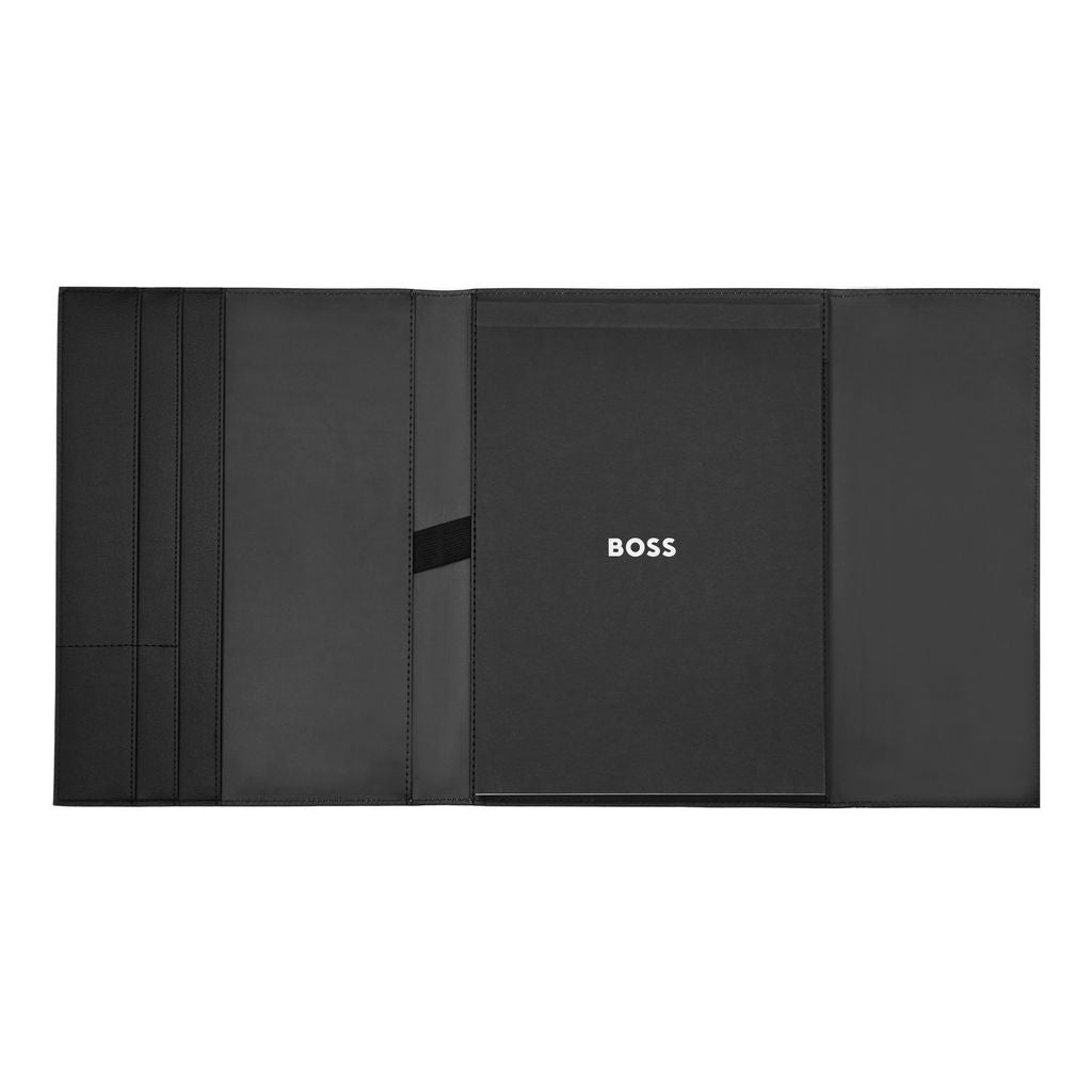 Folder A4 Double B Black & Gun - Hugo Boss