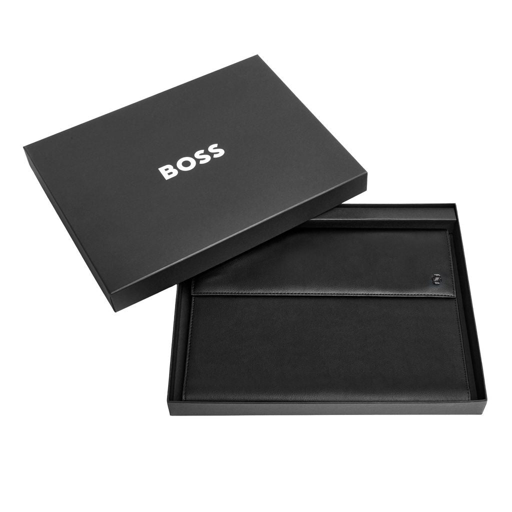 Folder A4 Double B Black & Gun - Hugo Boss