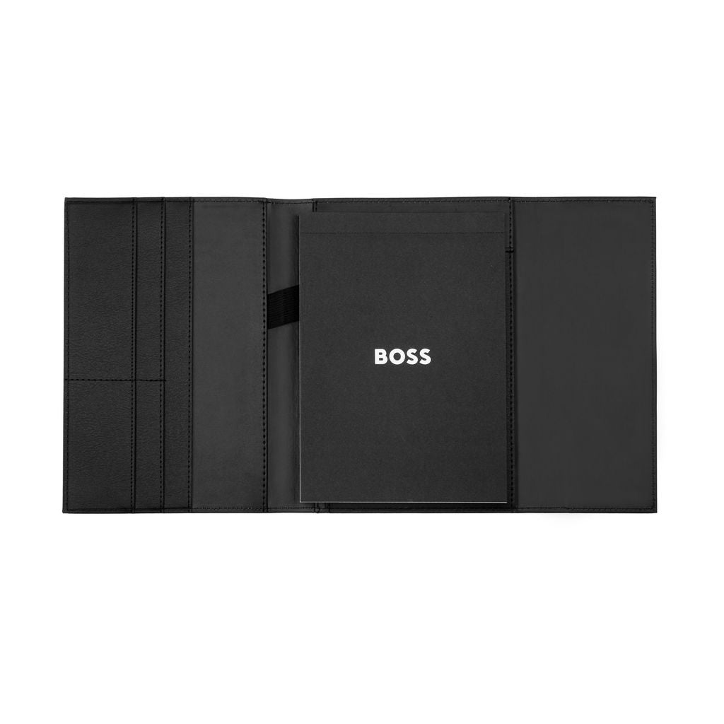 Folder A5 Double B Black & Gun - Hugo Boss