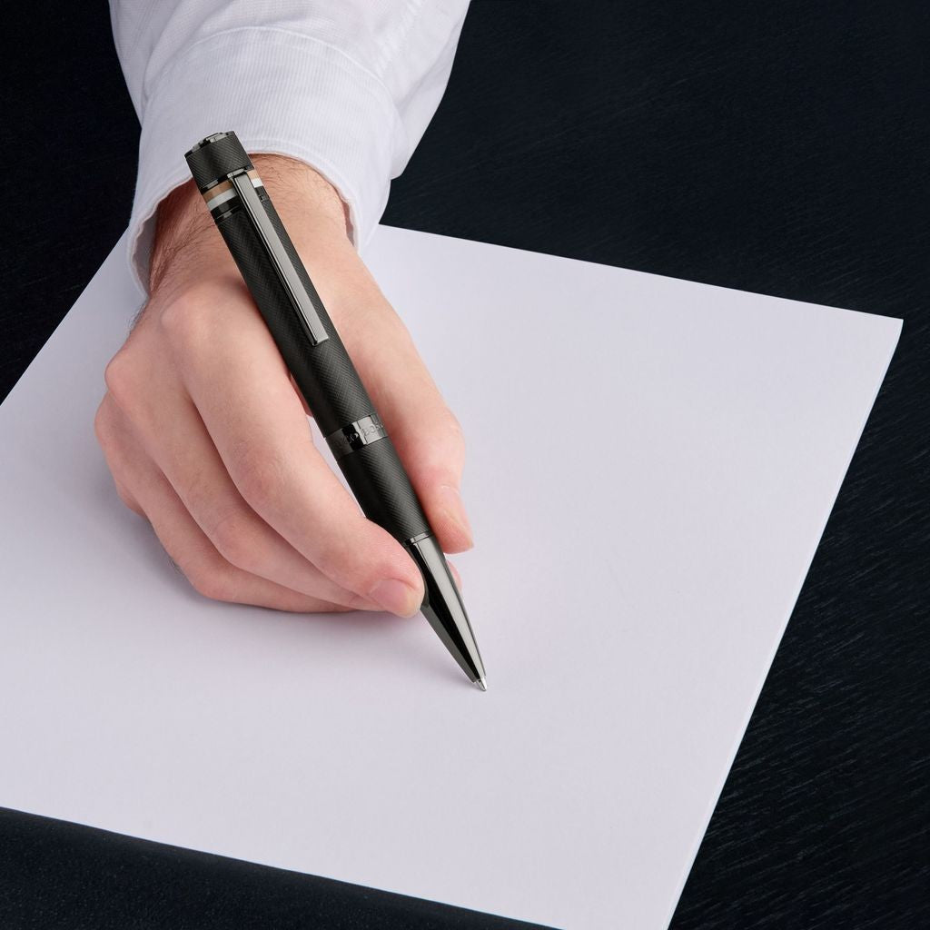 Ballpoint pen Core Iconic Black - Hugo Boss