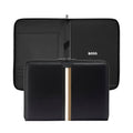 Conference folder zip A4 Iconic Black -Hugo Boss
