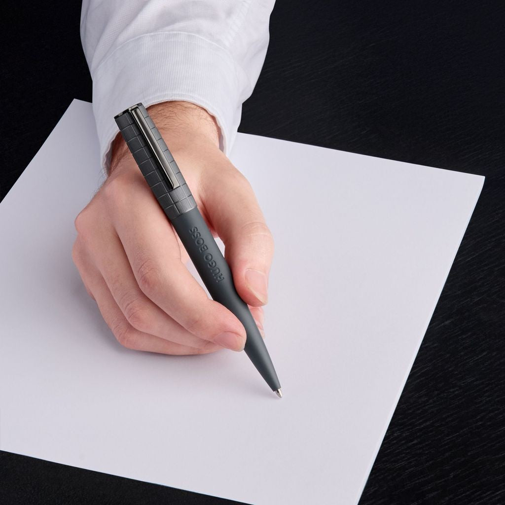 Ballpoint pen Arche Bauhaus Dark Grey -Hugo Boss