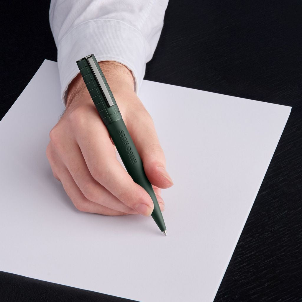 Ballpoint pen Arche Bauhaus Dark Green -Hugo Boss