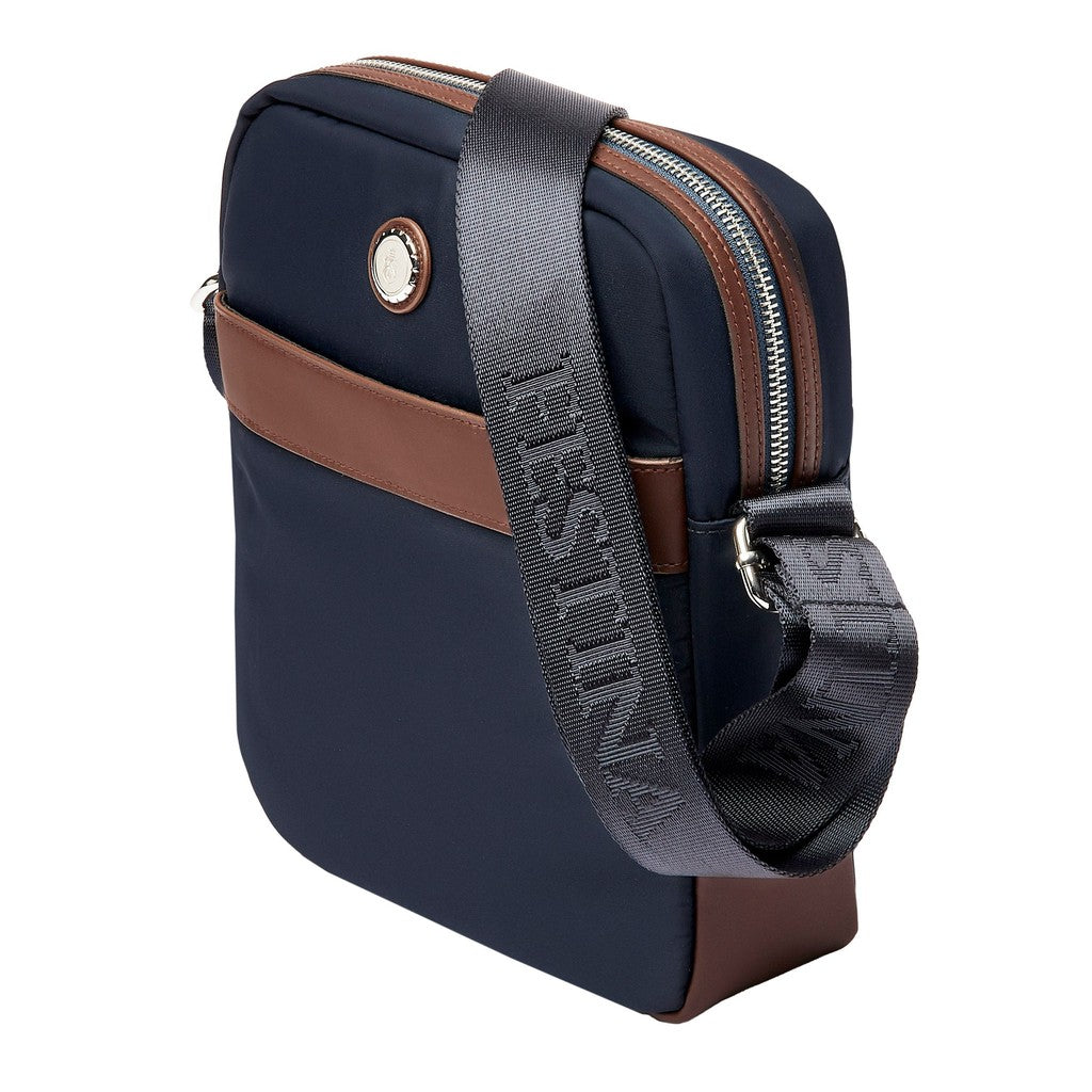 Reporter bag Button Navy & Brown - Festina