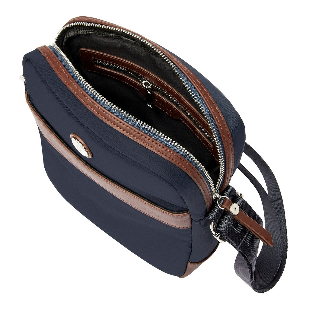 Reporter bag Button Navy & Brown - Festina