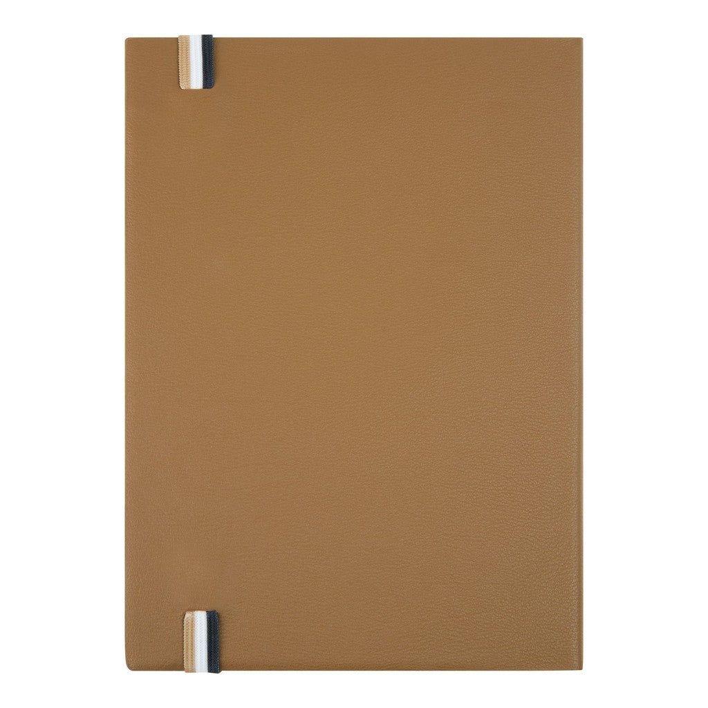 Notebook A5 Iconic Camel Plain - Hugo Boss