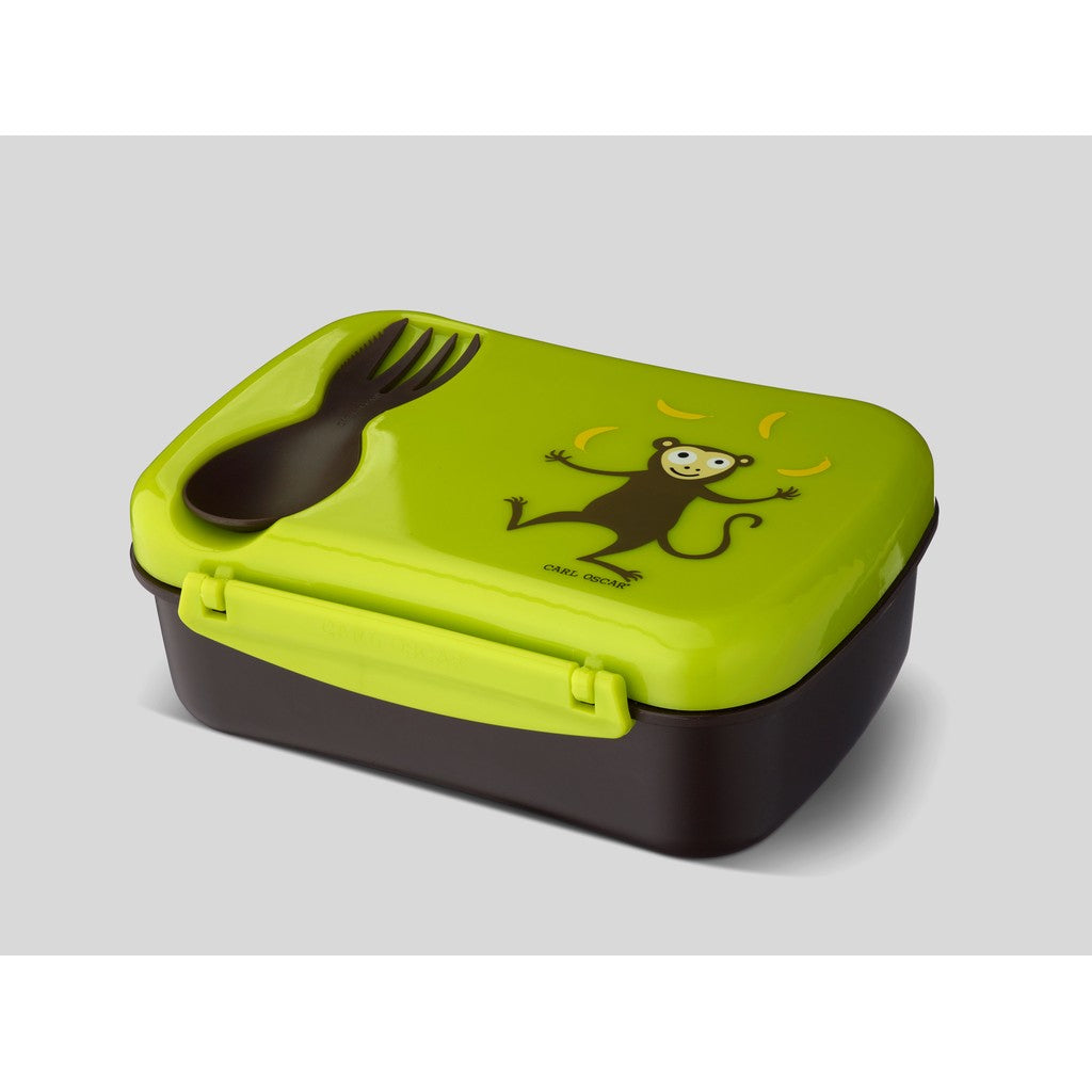 N’ice Box™, lunchbox-0.6L+cooling pack-Lime-Monkey - Carl Oscar