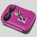 N’ice Box™, lunchbox-0.6L+cooling pack-Purple-Cow - Carl Oscar