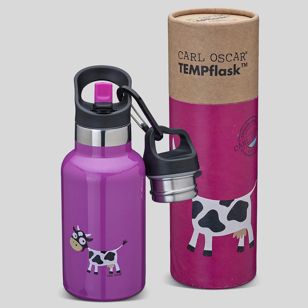 TEMPflask™ 0.35 L - Purple-Cow - Carl Oscar