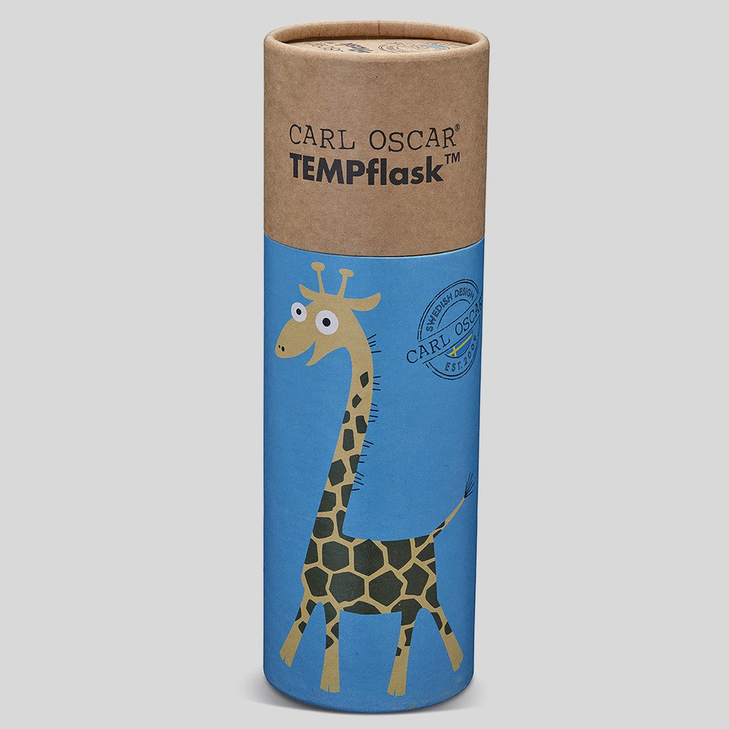 TEMPflask™ 0.35 L - Turquoise-Giraffe - Carl Oscar