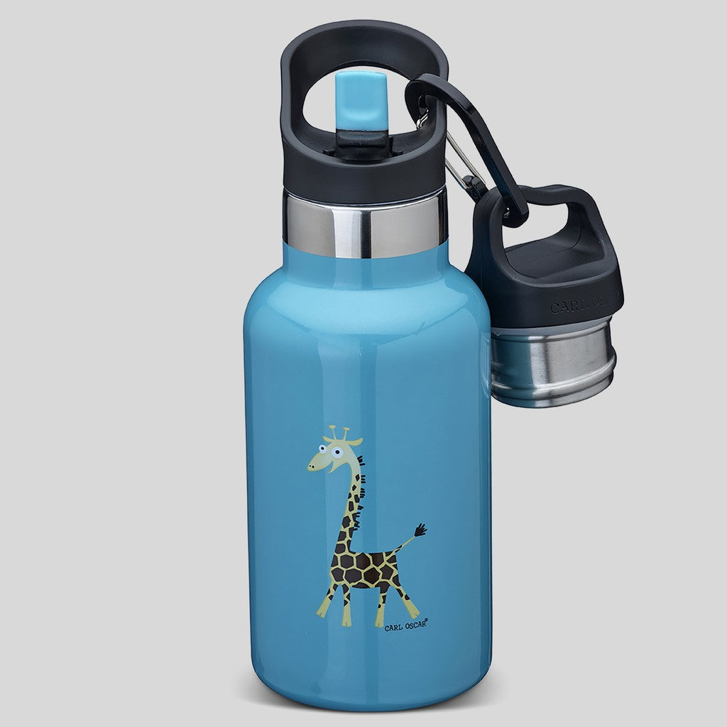 TEMPflask™ 0.35 L - Turquoise-Giraffe - Carl Oscar