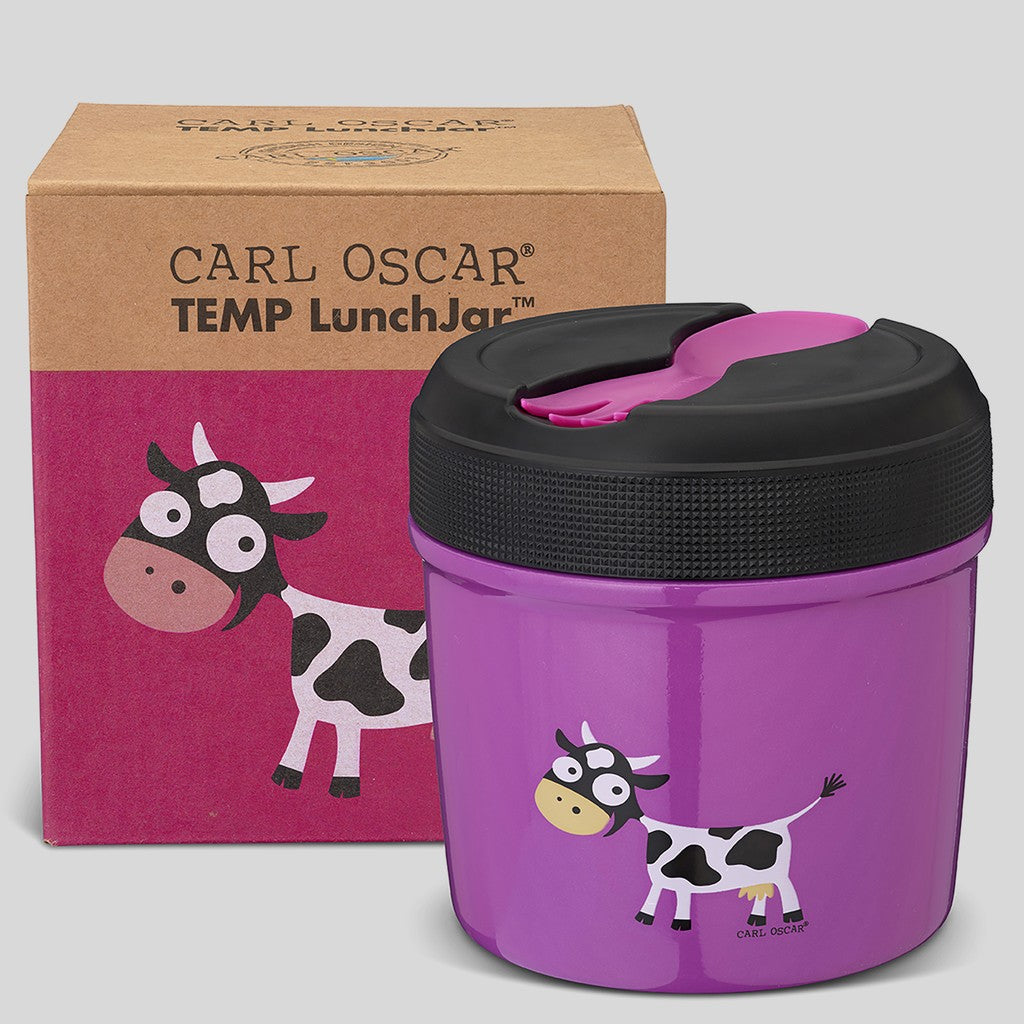 TEMP LunchJar™ 0.5 L - Purple-Cow - Carl Oscar