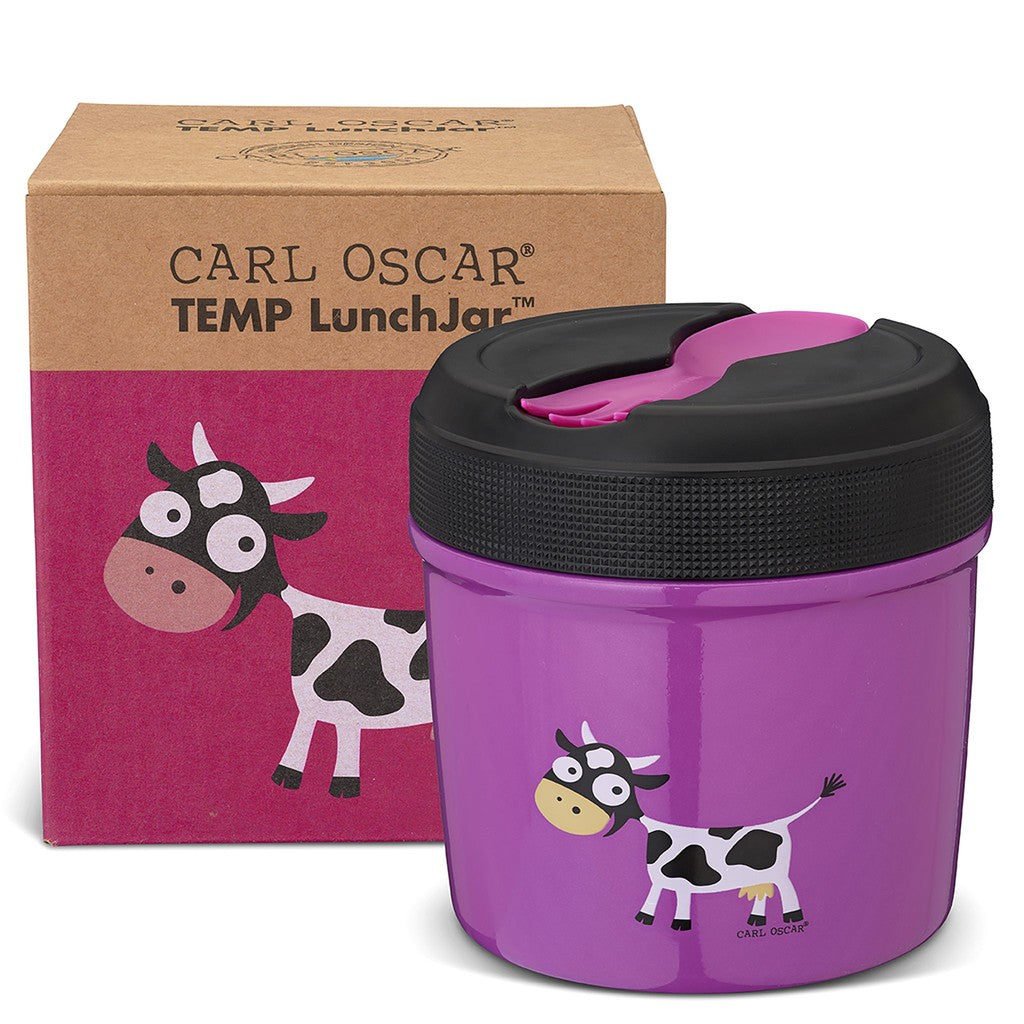 TEMP LunchJar™ 0.5 L - Purple-Cow - Carl Oscar