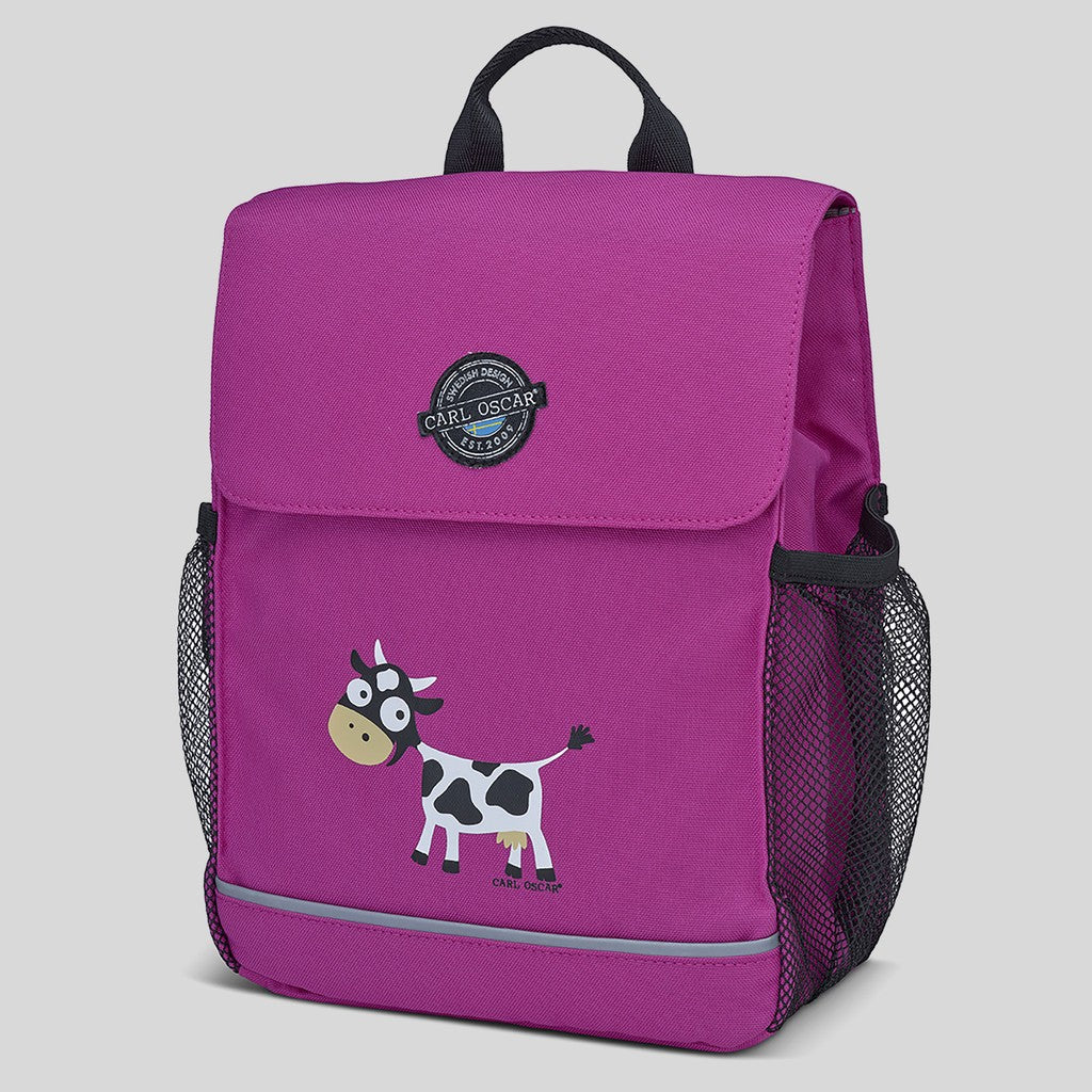 Pack n’ Snack™ Backpack 8L - Purple- Cow - Carl Oscar