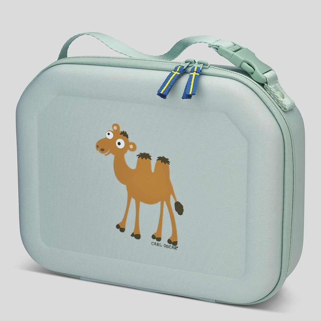 Pack n’ Snack™ Lunch Bag - Green- Camel - Carl Oscar