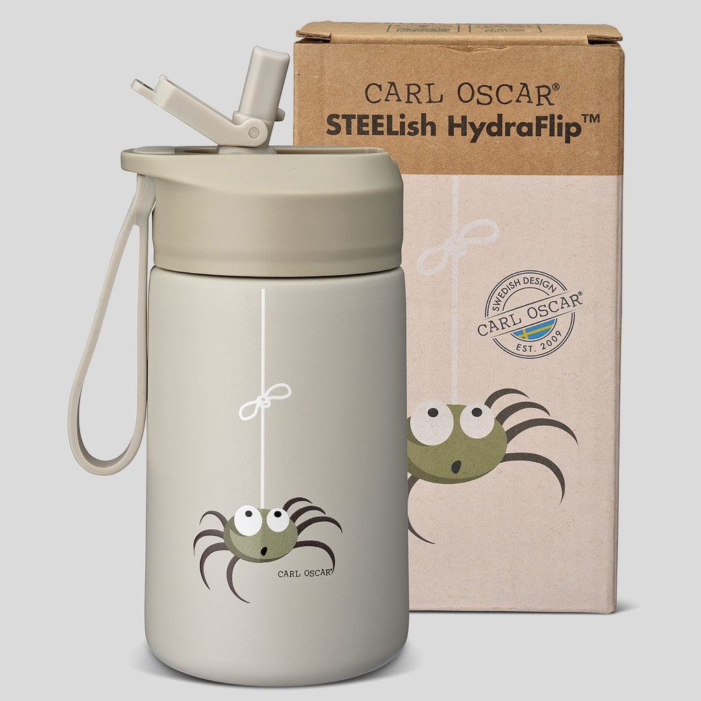STEELish HydraFlip™ 0.4 L - Greige- Spider - Carl Oscar