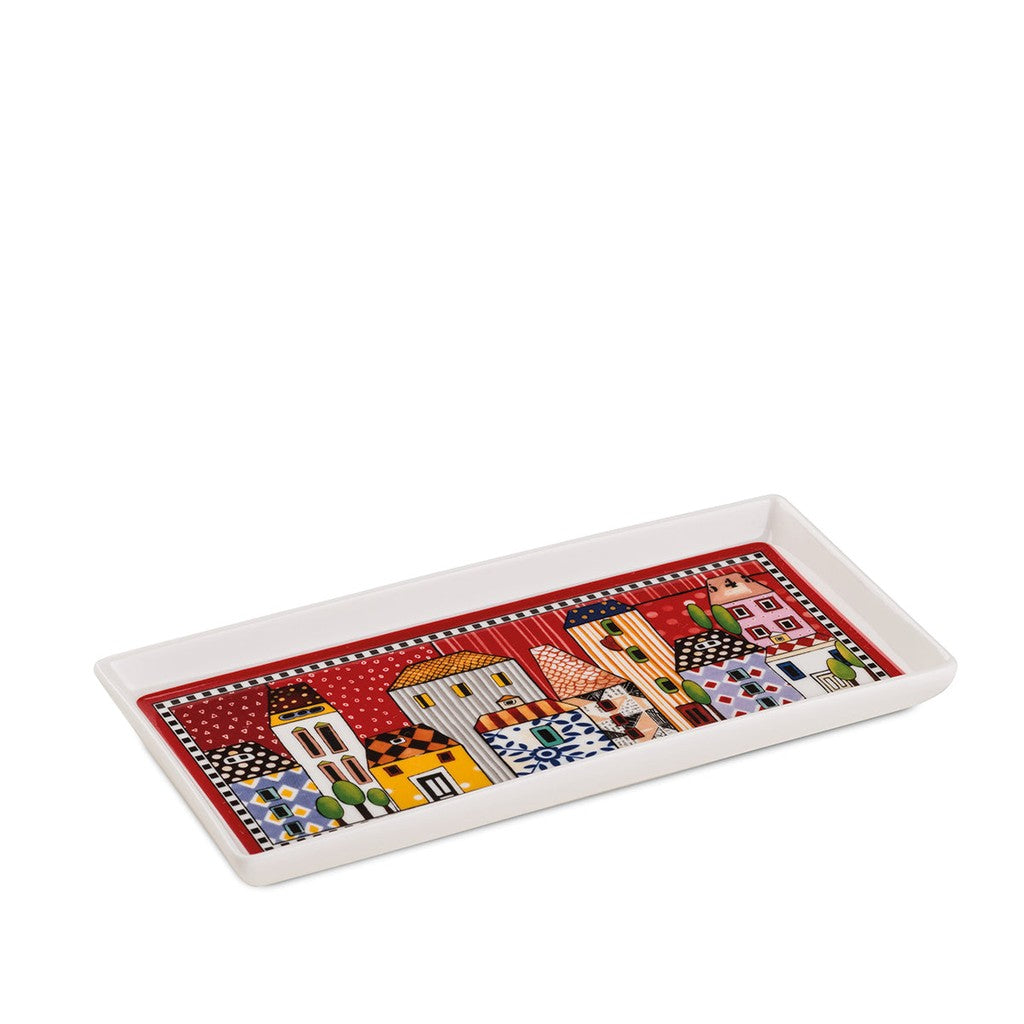 Tray Paese Mio Red Cm 19X9 - Egan