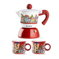 Set 2 Mini Mug Paese Mio Red - Egan
