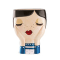 VASE LE PUPAZZE MIM CM. 17X22 - Egan