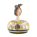 VASE LE PUPAZZE YELLOW CM 12X11 - Egan