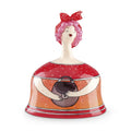 VASE LE PUPAZZE AMELIE RED CM 12X11 - Egan