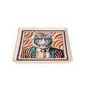 TRAY HUMAN ESSENCE CM 19X19 TIGER - Egan