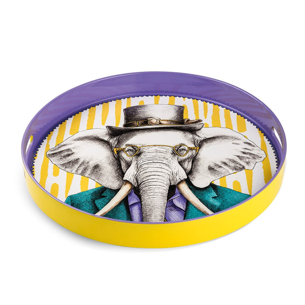 TRAY HUMAN ESSENCE D.37.5 ELEPHANT - Egan