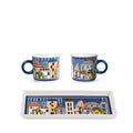 TRAY PAESE MIO BLUE CM19X19 - Egan