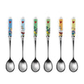 SET 6 TEA SPOONS COCORICO - Egan