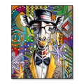 WALL ART HUMAN ESSENCE GIRAFFE "FAR-SIGHTEDNESS" CM100X120 - Egan