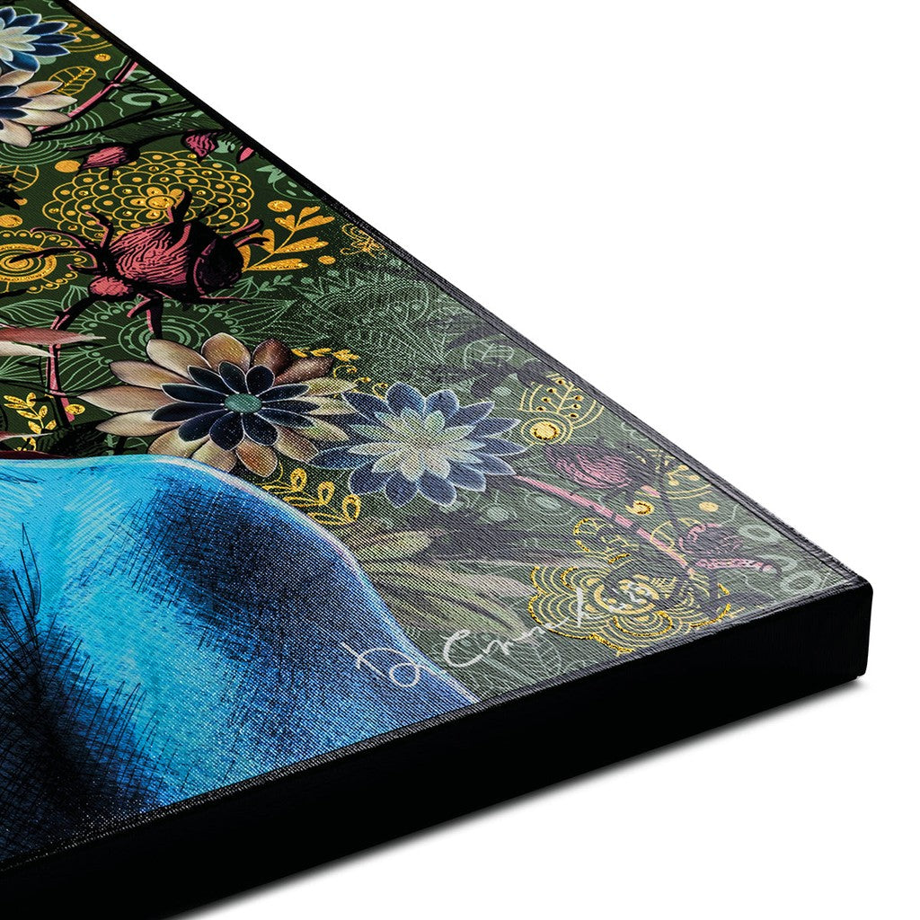 WALL ART HUMAN ESSENCE TOAD ''RESILIENCE'' 100X80 - Egan