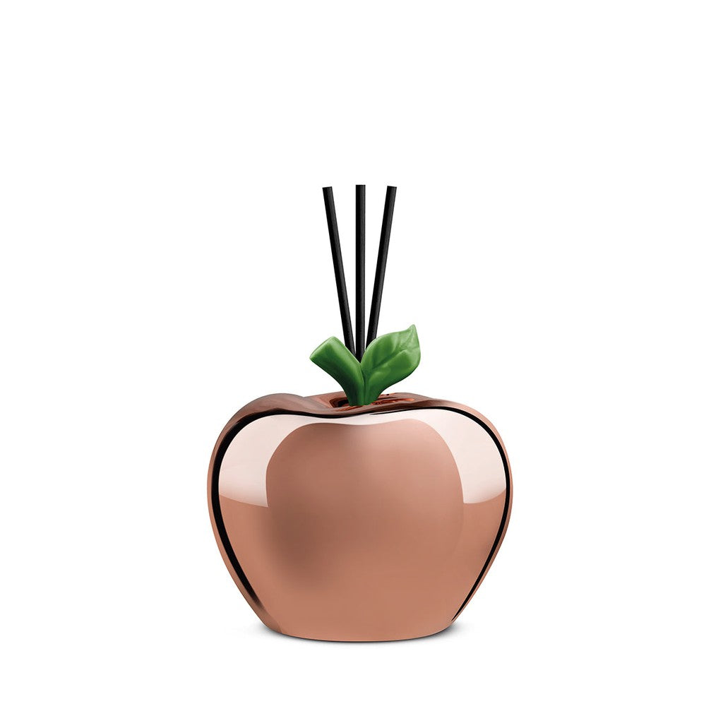 SCENT DIFFUSER APPLE GLOSSY ROSE GOLD CM 8X8 - Egan