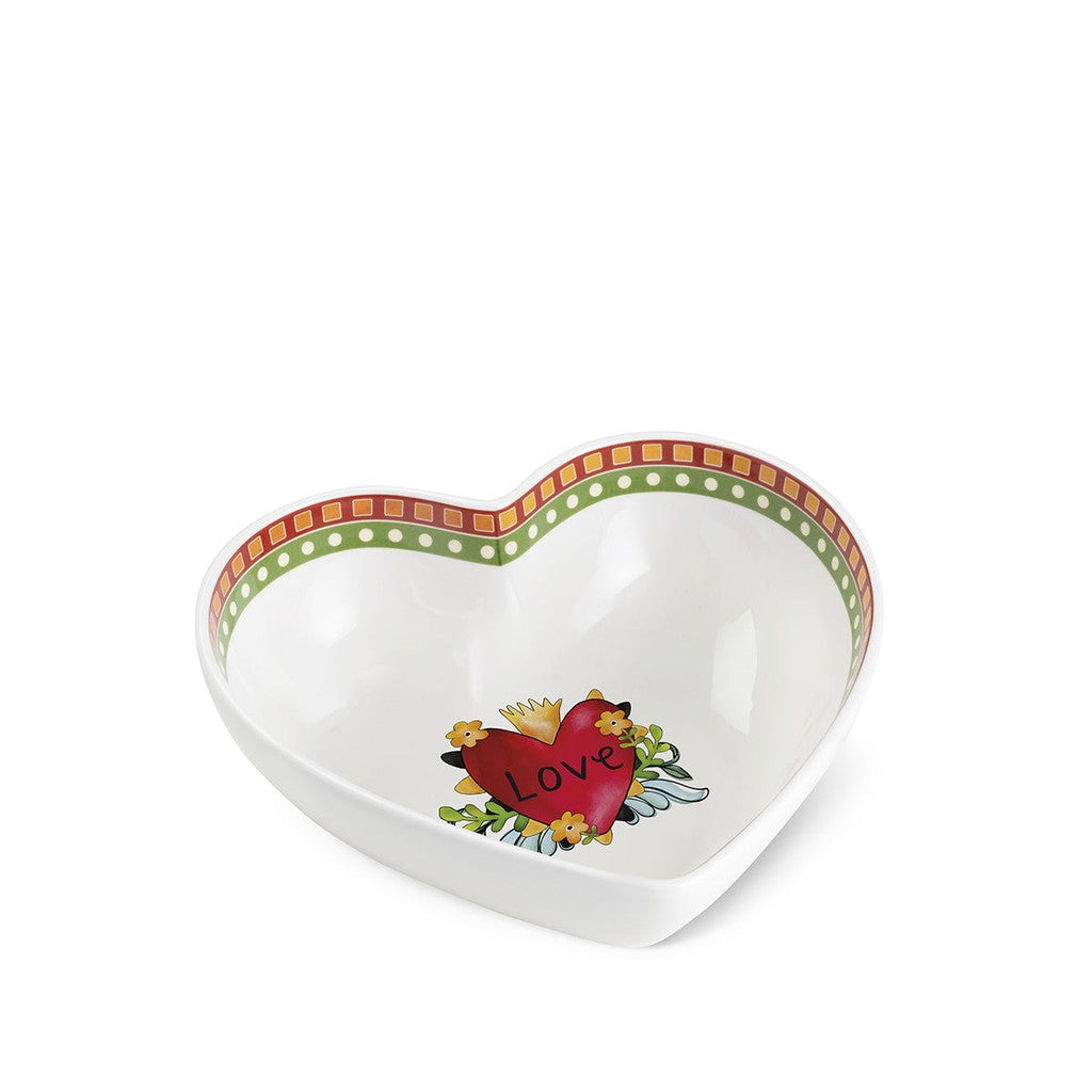BOWL LOVE RED CM. 23X6,5 - Egan
