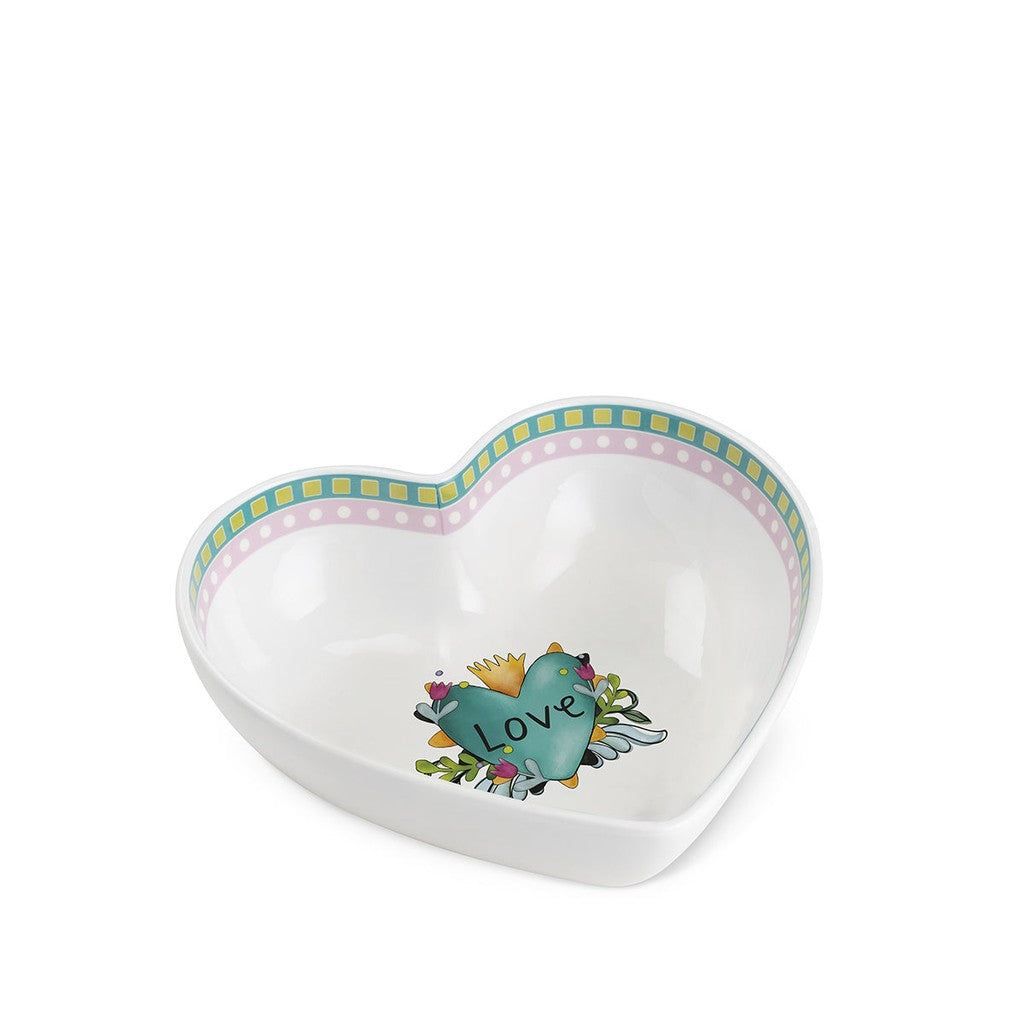 BOWL LOVE TURQUOISE CM. 23X6,5 - Egan
