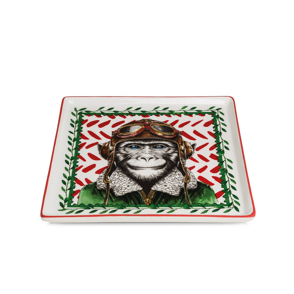 TRAY HUMAN ESSENCE CM. 19X19 RHINO - Egan