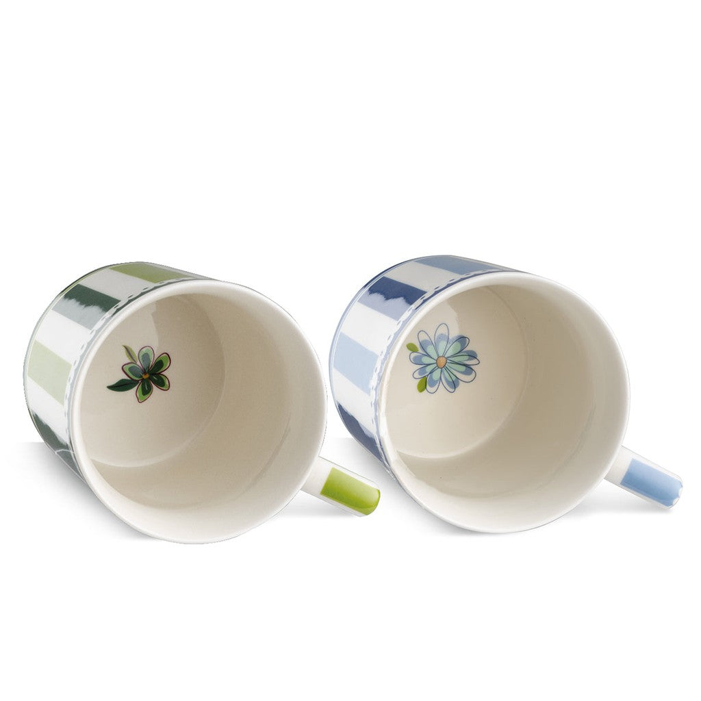 SET 2 MUG BLU E VERDE NOTTING HILL ML 420 - Egan