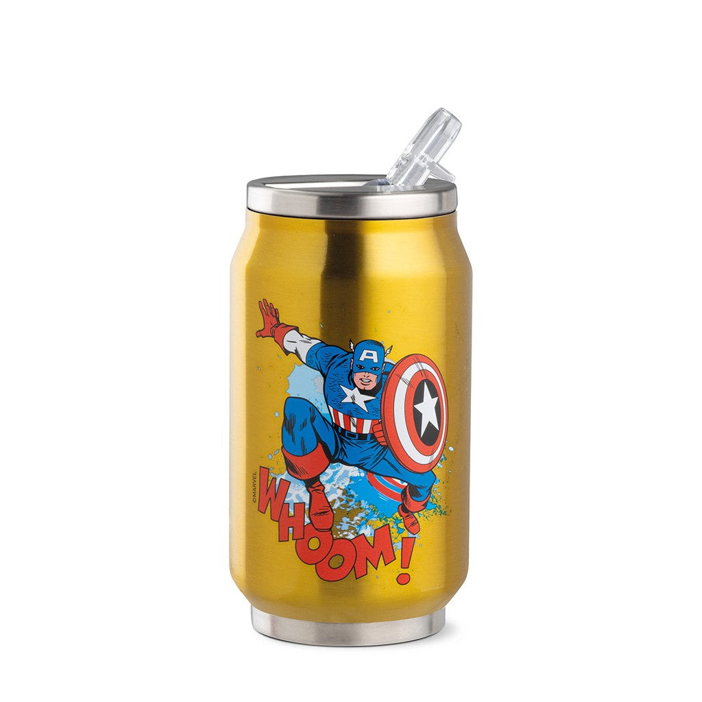 KIT 3 BORRACCE TERMICHE LATTINA MARVEL CAPITAN AMERICA ML350 - Egan