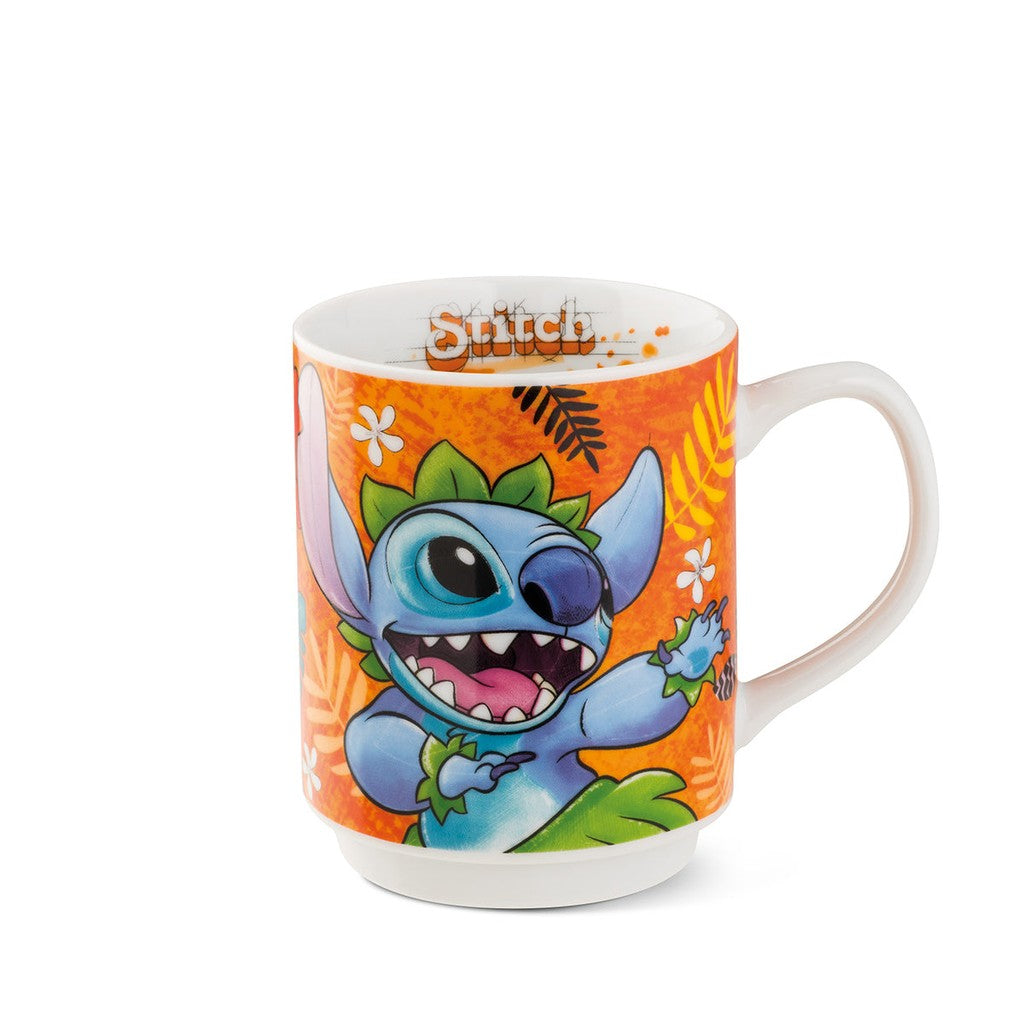 MUG IMPILABILE STITCH ARANCIO ML.350 - Egan