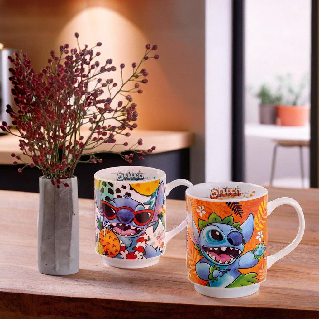 MUG IMPILABILE STITCH ARANCIO ML.350 - Egan