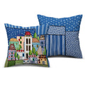 CUSCINO PAESE MIO BLU CM40X40 - Egan