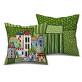CUSCINO PAESE MIO VERDE CM40X40 - Egan